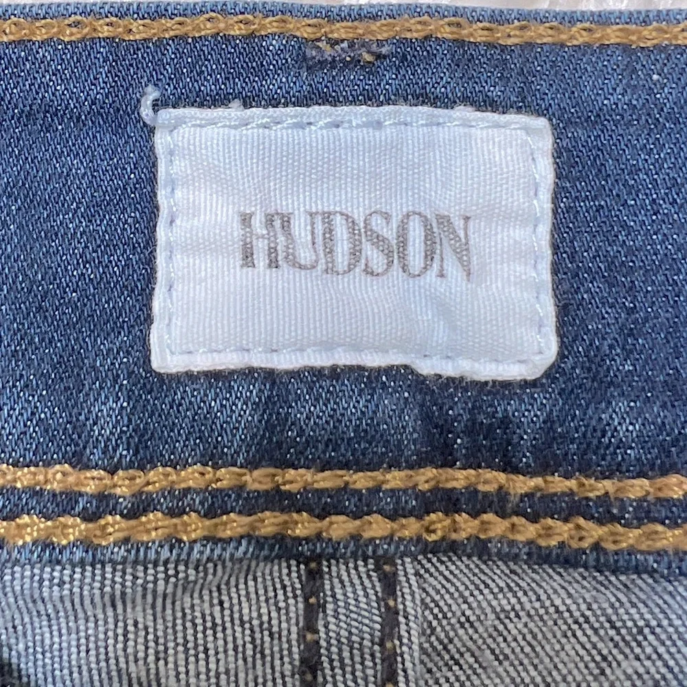 HUDSON || Cuffed Denim Shorts SZ 24 - Picture 4 of 4